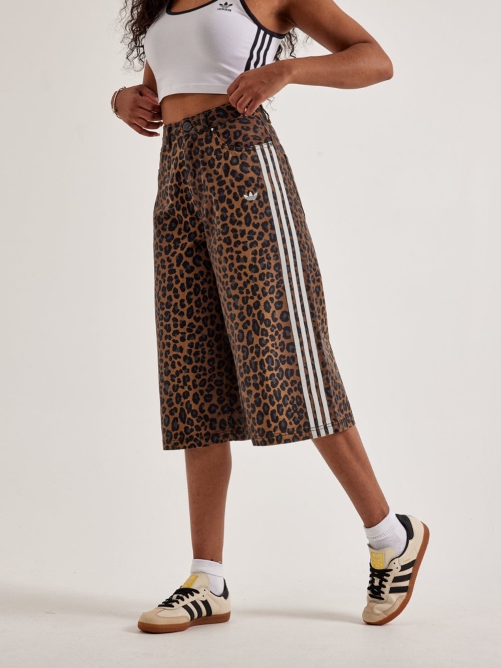 Adidas Denim Bermuda Shorts (33”) - Picture 6 of 15
